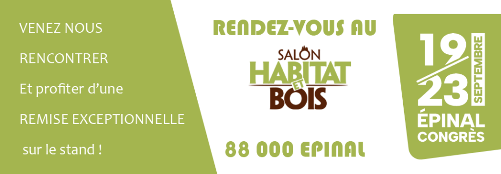 Konstrui au Salon de l'habitat et du bois à Epinal en septembre 2024